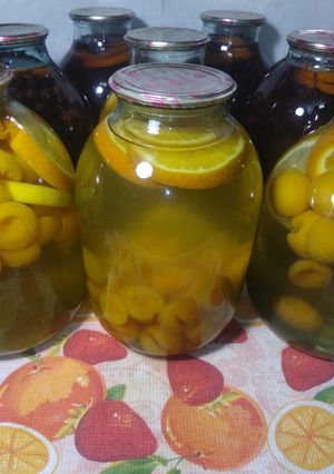 Компот "Фанта" на зиму