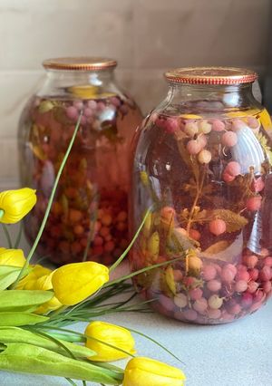 Компот агрусове "Мохіто" на зиму