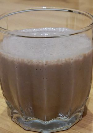 Молочно - банановый коктейль