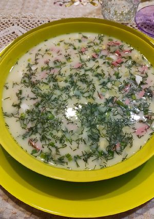 Окрошка на квасе