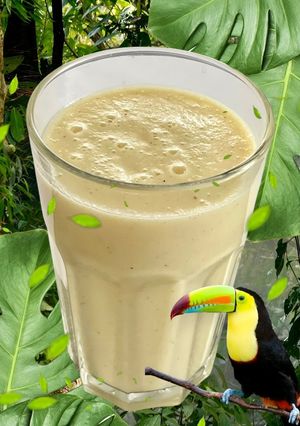 Смузі з яблуком та кефіром