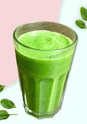 Смузі шпинат+яблуко+банан