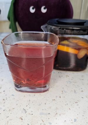 Фруктовий чай з апельсином і лохиною