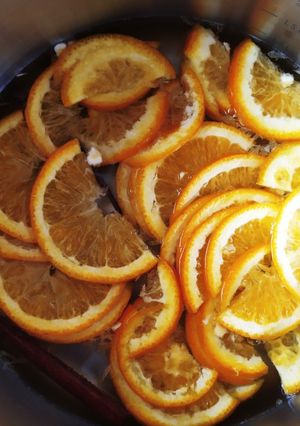 Чай с корицей и апельсином