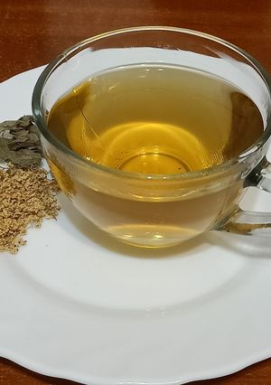 Бузиново-мелісовий чай