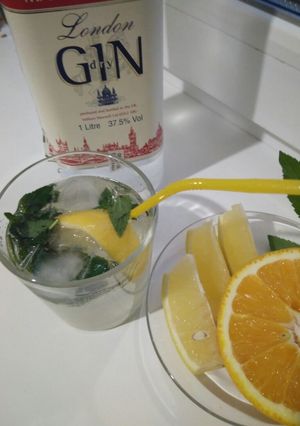 Освежающий коктейль а - ля Мохито