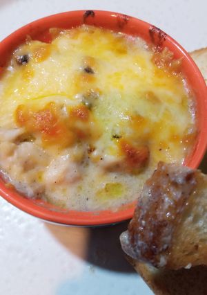 Жульєн з куркою та печерицями