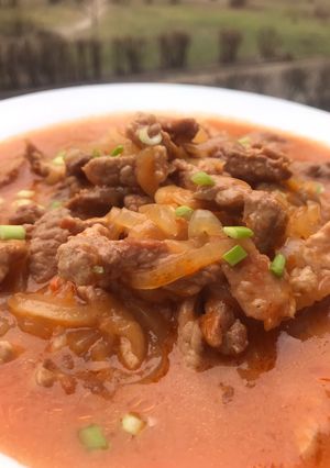 Бефстроганов з курки