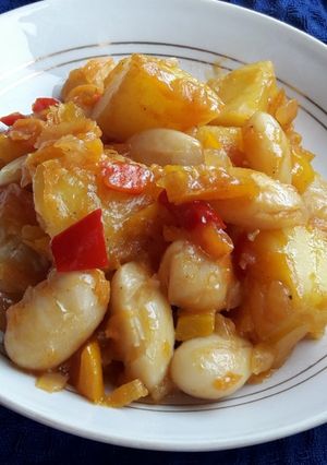 Картопля з квасолею