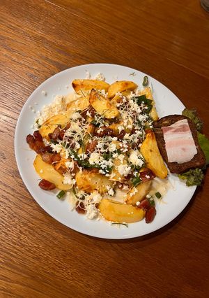 Картопля з бринзою