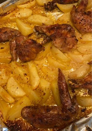 Картопля з крильцями в духовці