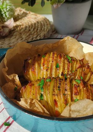 Картопля з салом