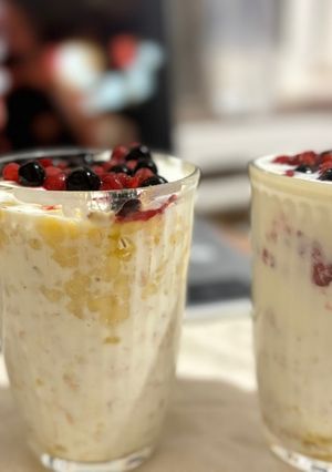 Лінива нічна вівсянка