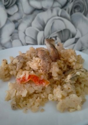 Ніжний булгур з курятиною