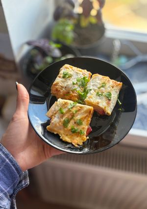 Простий сніданок – рулет з лаваша