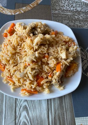 Плов з куркою в мультиварці