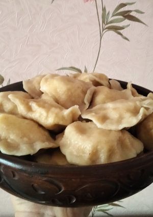 Пісні вареники з картоплею