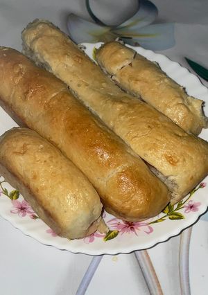 Рецепт сосиски в тесте на дрожжах