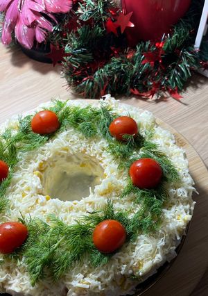 Салат «Гавайський» з ананасом та куркою