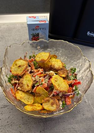 Салат з картоплею