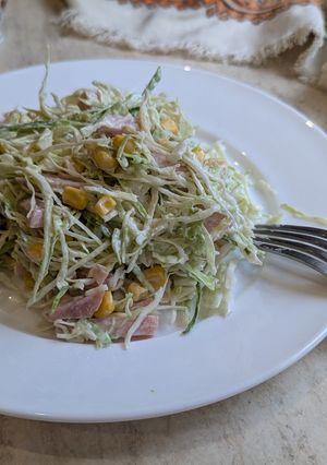 Салат швидкий з капустою