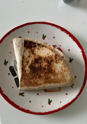 Смачний сніданок з лаваша