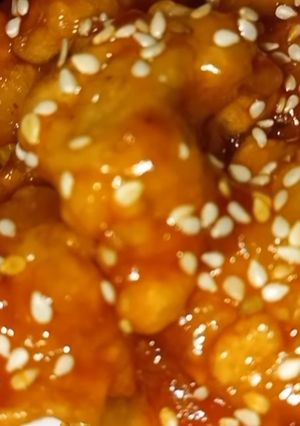 Смачна курка в кисло-солодкому соусі