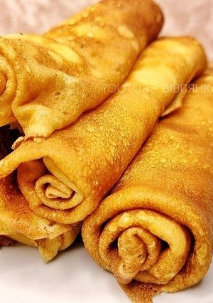 Супер тонкі млинці + рецепт начинки