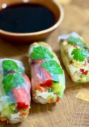 Спрінг-роли з куркою