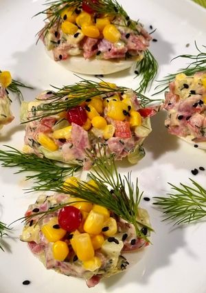 Фаршировані яйця за 10 хвилин здивують усіх гостей!