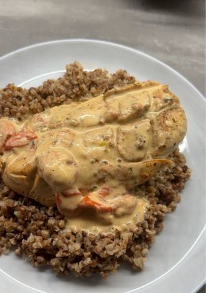 Філе курочки у вершковому сирі