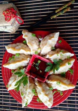 Цзяоцзи - китайські пельмені з куркою