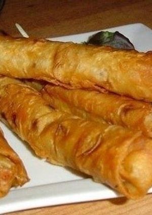 Горячая закуска из лаваша
