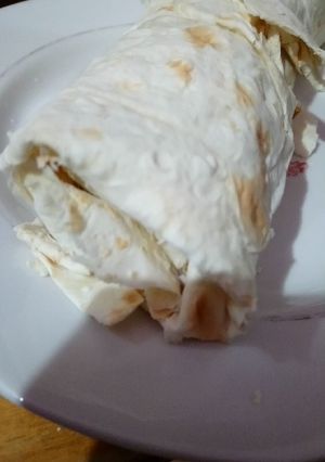 Горячая закуска из лаваша