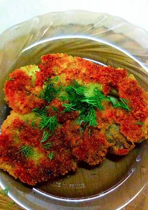 Отбивная из вешенки. Закуска Новый год