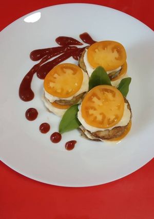 Закуска з кабачків та томатів