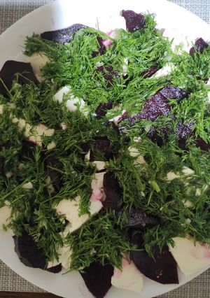 Закуска з буряка та сиру Фета