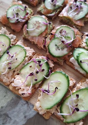 Закуска з крабовими паличками