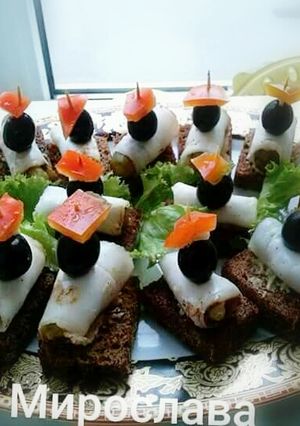 Закуска з салом)