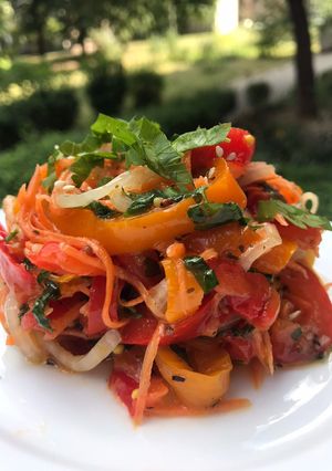 Закуска із солодкого перцю