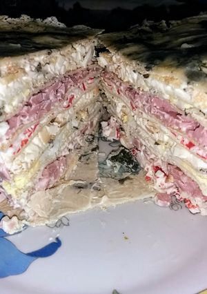 Закусочний торт "Асорті"