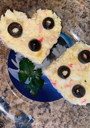 Закусочний салатик на швидку руку