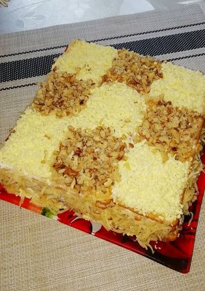 Закусочний торт із крекеру