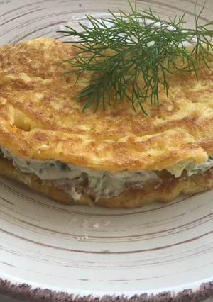 Канапа, млинці з кукурудзи