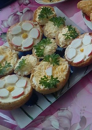 Тарталетки з сиром